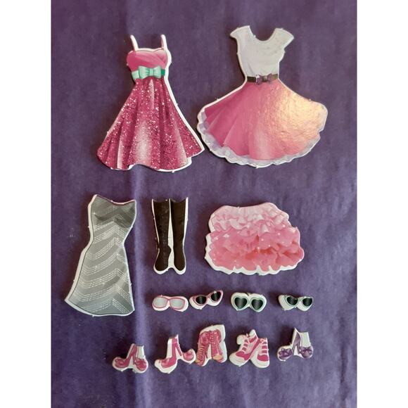 Barbie Paper Doll Fashion Magnet Maker 2001 by Tara Toys Vintage Play Style - Picture 6 of 12
